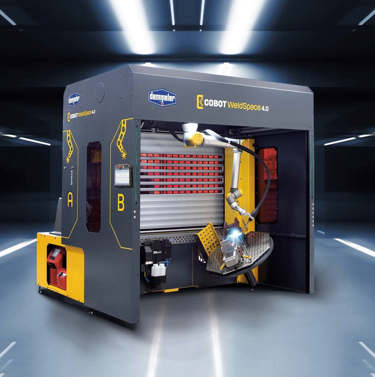 Schweißroboter Demmeler Cobot WeldSpace 4.0 Schweißroboter Demmeler Cobot WeldSpace 4.0